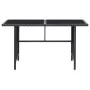 6-teiliges Gartenmöbel-Set und Kissen Kunstrattan schwarz von vidaXL, Gartensets - Ref: Foro24-46094, Preis: 793,99 €, Rabatt: %