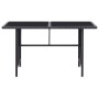 6-teiliges Gartenmöbel-Set und Kissen Kunstrattan schwarz von vidaXL, Gartensets - Ref: Foro24-46094, Preis: 596,20 €, Rabatt: %