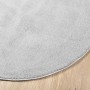 OVIEDO gray short pile rug Ø 200 cm by , Rugs - Ref: Foro24-375547, Price: 83,44 €, Discount: %