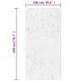 OVIEDO grauer Kurzflorteppich 100x200 cm von , Teppiche - Ref: Foro24-375532, Preis: 51,53 €, Rabatt: %