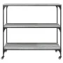 Sonoma grauer Küchenwagen aus Holzwerkstoff, 102 x 50 x 95 cm von , Küchen- und Speisewagen - Ref: Foro24-842324, Preis: 83,7...