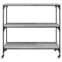 Sonoma grauer Küchenwagen aus Holzwerkstoff, 102 x 50 x 95 cm von , Küchen- und Speisewagen - Ref: Foro24-842324, Preis: 84,7...
