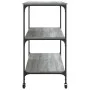 Sonoma grauer Küchenwagen aus Holzwerkstoff, 102 x 50 x 95 cm von , Küchen- und Speisewagen - Ref: Foro24-842324, Preis: 83,7...