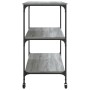 Sonoma grauer Küchenwagen aus Holzwerkstoff, 102 x 50 x 95 cm von , Küchen- und Speisewagen - Ref: Foro24-842324, Preis: 84,7...