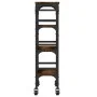Carrito de cocina madera ingeniería roble ahumado 53x20x76 cm de , Carros de cocina y comedor - Ref: Foro24-842353, Precio: 5...