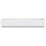 Weißer Bettrahmen aus Holzwerkstoff mit LED 100x200 cm von , Betten und Lattenroste - Ref: Foro24-3209625, Preis: 139,78 €, R...