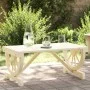 Solid fir wood garden coffee table 90x50x40 cm by , Garden tables - Ref: Foro24-365107, Price: 102,06 €, Discount: %