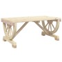 Garten-Couchtisch aus massivem Tannenholz, 90 x 50 x 40 cm von , Gartentische - Ref: Foro24-365107, Preis: 104,02 €, Rabatt: %