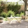 Garten-Couchtisch aus massivem Tannenholz, 90 x 50 x 40 cm von , Gartentische - Ref: Foro24-365107, Preis: 104,02 €, Rabatt: %