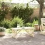 Garten-Couchtisch aus massivem Tannenholz, 90 x 50 x 40 cm von , Gartentische - Ref: Foro24-365107, Preis: 101,93 €, Rabatt: %