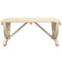 Garten-Couchtisch aus massivem Tannenholz, 90 x 50 x 40 cm von , Gartentische - Ref: Foro24-365107, Preis: 104,02 €, Rabatt: %