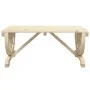 Solid fir wood garden coffee table 90x50x40 cm by , Garden tables - Ref: Foro24-365107, Price: 102,06 €, Discount: %