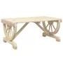 Solid fir wood garden coffee table 90x50x40 cm by , Garden tables - Ref: Foro24-365107, Price: 102,06 €, Discount: %