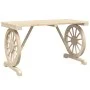 Mesa de jardín madera maciza abeto 115x55x65 cm de , Mesas de jardín - Ref: Foro24-365113, Precio: 170,88 €, Descuento: %