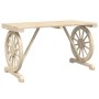 Garden table solid fir wood 115x55x65 cm by , Garden tables - Ref: Foro24-365113, Price: 165,79 €, Discount: %