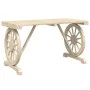 Mesa de jardín madera maciza abeto 115x55x65 cm de , Mesas de jardín - Ref: Foro24-365113, Precio: 170,88 €, Descuento: %