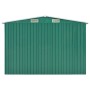 Grüner Gartenschuppen aus verzinktem Stahl, 257 x 779 x 181 cm von vidaXL, Schuppen - Ref: Foro24-47032, Preis: 982,68 €, Rab...