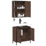 2-teiliges Badezimmermöbel-Set aus eichenbraunem Sperrholz von , Badezimmermöbel - Ref: Foro24-3214724, Preis: 137,30 €, Raba...