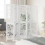 White Paulownia solid wood 5-panel dividing screen by , Room dividers - Ref: Foro24-358742, Price: 140,02 €, Discount: %