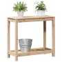 Planting table with shelf solid pine wood 82.5x35x75 cm by , Pot stands - Ref: Foro24-832387, Price: 68,49 €, Discount: %
