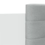 Weißer Bettrahmen aus Holzwerkstoff mit Kopfteil 90 x 200 cm von , Betten und Lattenroste - Ref: Foro24-3209940, Preis: 150,3...