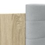 Cama con cabecero madera de ingeniería roble Sonoma 90x200 cm de , Camas y somieres - Ref: Foro24-3209942, Precio: 146,42 €