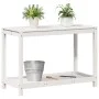 Planting table with white pine wood shelf 108x50x75 cm by , Pot stands - Ref: Foro24-832403, Price: 110,42 €, Discount: %