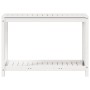 Planting table with white pine wood shelf 108x50x75 cm by , Pot stands - Ref: Foro24-832403, Price: 111,95 €, Discount: %
