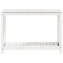 Planting table with white pine wood shelf 108x50x75 cm by , Pot stands - Ref: Foro24-832403, Price: 110,42 €, Discount: %