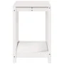 Planting table with white pine wood shelf 108x50x75 cm by , Pot stands - Ref: Foro24-832403, Price: 110,42 €, Discount: %