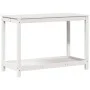 Planting table with white pine wood shelf 108x50x75 cm by , Pot stands - Ref: Foro24-832403, Price: 110,42 €, Discount: %