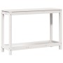 Pflanztisch mit Ablage aus weißem Kiefernholz, 108 x 35 x 75 cm von , Topfständer - Ref: Foro24-832393, Preis: 92,57 €, Rabat...