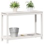 Pflanztisch mit Ablage aus weißem Kiefernholz, 108 x 35 x 75 cm von , Topfständer - Ref: Foro24-832393, Preis: 92,57 €, Rabat...