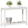 Planting table with white pine wood shelf 108x35x75 cm by , Pot stands - Ref: Foro24-832393, Price: 88,50 €, Discount: %