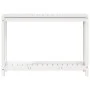 Planting table with white pine wood shelf 108x35x75 cm by , Pot stands - Ref: Foro24-832393, Price: 88,50 €, Discount: %