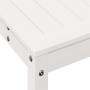 Pflanztisch mit Ablage aus weißem Kiefernholz, 108 x 35 x 75 cm von , Topfständer - Ref: Foro24-832393, Preis: 92,57 €, Rabat...