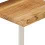 Set of 3 stackable tables with natural edge solid acacia wood by , Side tables - Ref: Foro24-372761, Price: 176,51 €, Discoun...