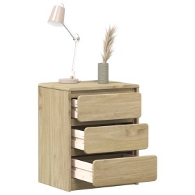 SAUDA Nachttisch aus massivem Kiefern-Eichenholz 44x35x56 cm von , Nachttische - Ref: Foro24-377594, Preis: 78,98 €, Rabatt: %