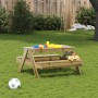 Mesa de pícnic para niños madera pino impregnada 88x97x52 cm de , Mesas de jardín - Ref: Foro24-832600, Precio: 106,63 €, Des...