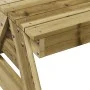 Children's picnic table impregnated pine wood 88x97x52 cm by , Garden tables - Ref: Foro24-832600, Price: 105,22 €, Discount: %