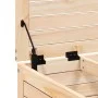 Taburete de jardín con cojín madera maciza de pino de , Sofás de exterior - Ref: Foro24-844925, Precio: 100,38 €, Descuento: %