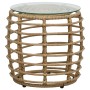 Garden table and chairs set 3 pieces oak-colored synthetic rattan by vidaXL, Garden sets - Ref: Foro24-48583, Price: 146,72 €...