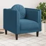 Sessel mit blauem Samtkissen von , Sofas - Ref: Foro24-372630, Preis: 194,64 €, Rabatt: %