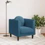 Sessel mit blauem Samtkissen von , Sofas - Ref: Foro24-372630, Preis: 194,64 €, Rabatt: %
