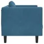 Sessel mit blauem Samtkissen von , Sofas - Ref: Foro24-372630, Preis: 194,64 €, Rabatt: %