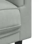2 seater light gray velvet sofa with cushions by , Sofas - Ref: Foro24-372632, Price: 194,96 €, Discount: %