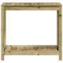 Plantation table with impregnated pine wood shelf 82.5x50x75cm by , Pot stands - Ref: Foro24-832401, Price: 78,50 €, Discount: %