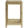 Plantation table with impregnated pine wood shelf 82.5x50x75cm by , Pot stands - Ref: Foro24-832401, Price: 78,50 €, Discount: %