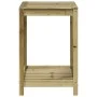 Plantation table with impregnated pine wood shelf 82.5x50x75cm by , Pot stands - Ref: Foro24-832401, Price: 77,54 €, Discount: %