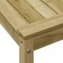 Plantation table with impregnated pine wood shelf 82.5x50x75cm by , Pot stands - Ref: Foro24-832401, Price: 77,54 €, Discount: %